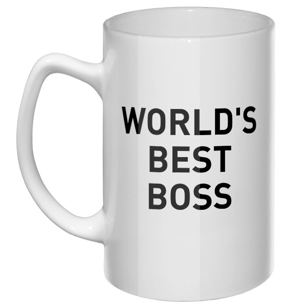 Большая кружка Worlds best boss