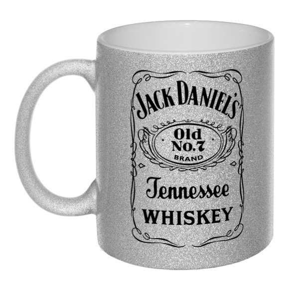 Кружка глиттерная Jack Daniels